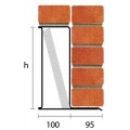 Catnic 140-150mm wide cavity wall; CN99/124C/75 - 1800mm